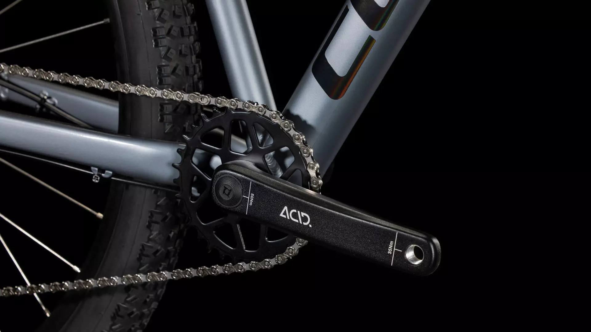 Cube Aim Race slategrey´n´rainbowblack  