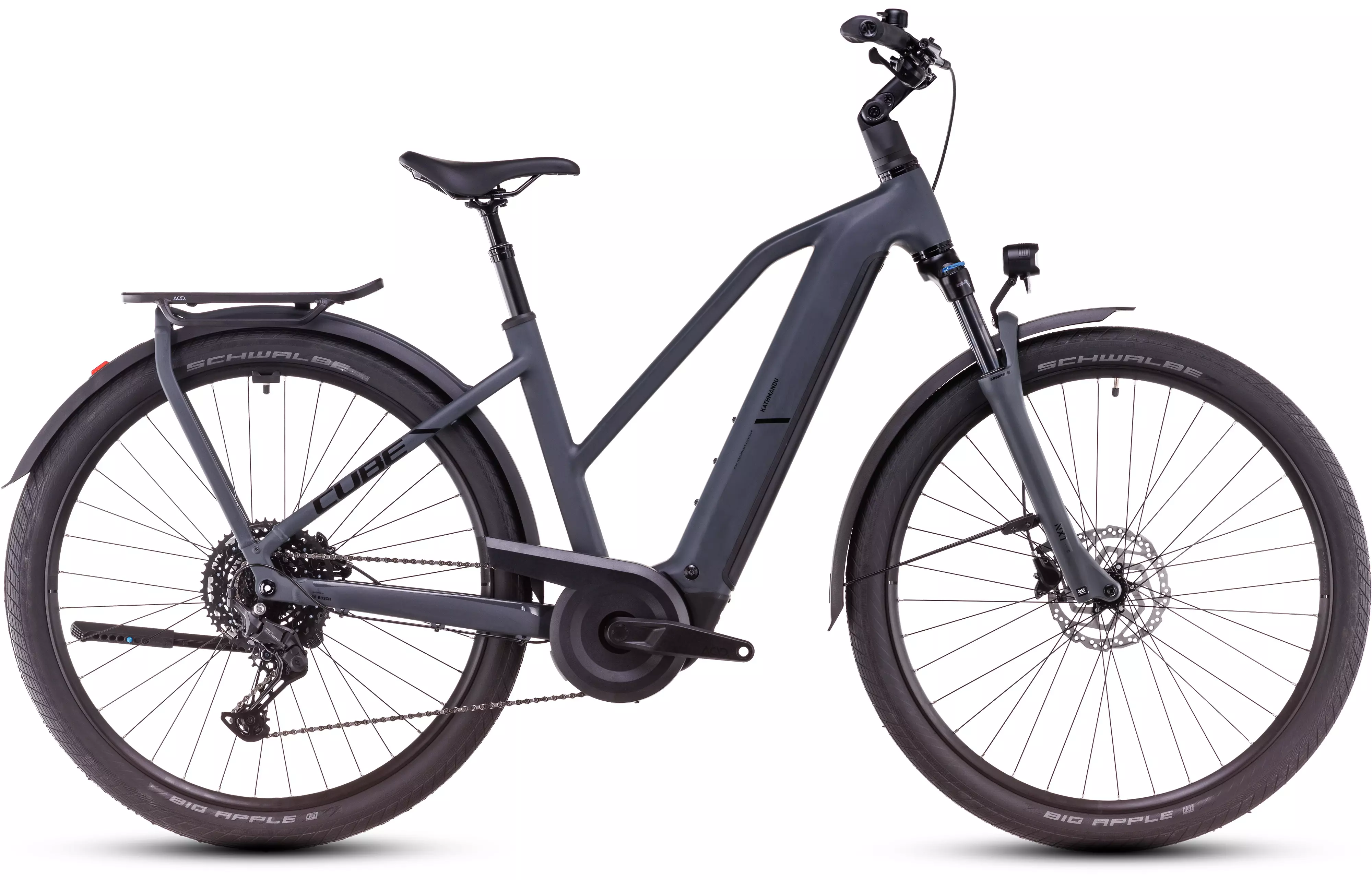 Cube Kathmandu Hybrid ONE 800 shadowgrey´n´black 