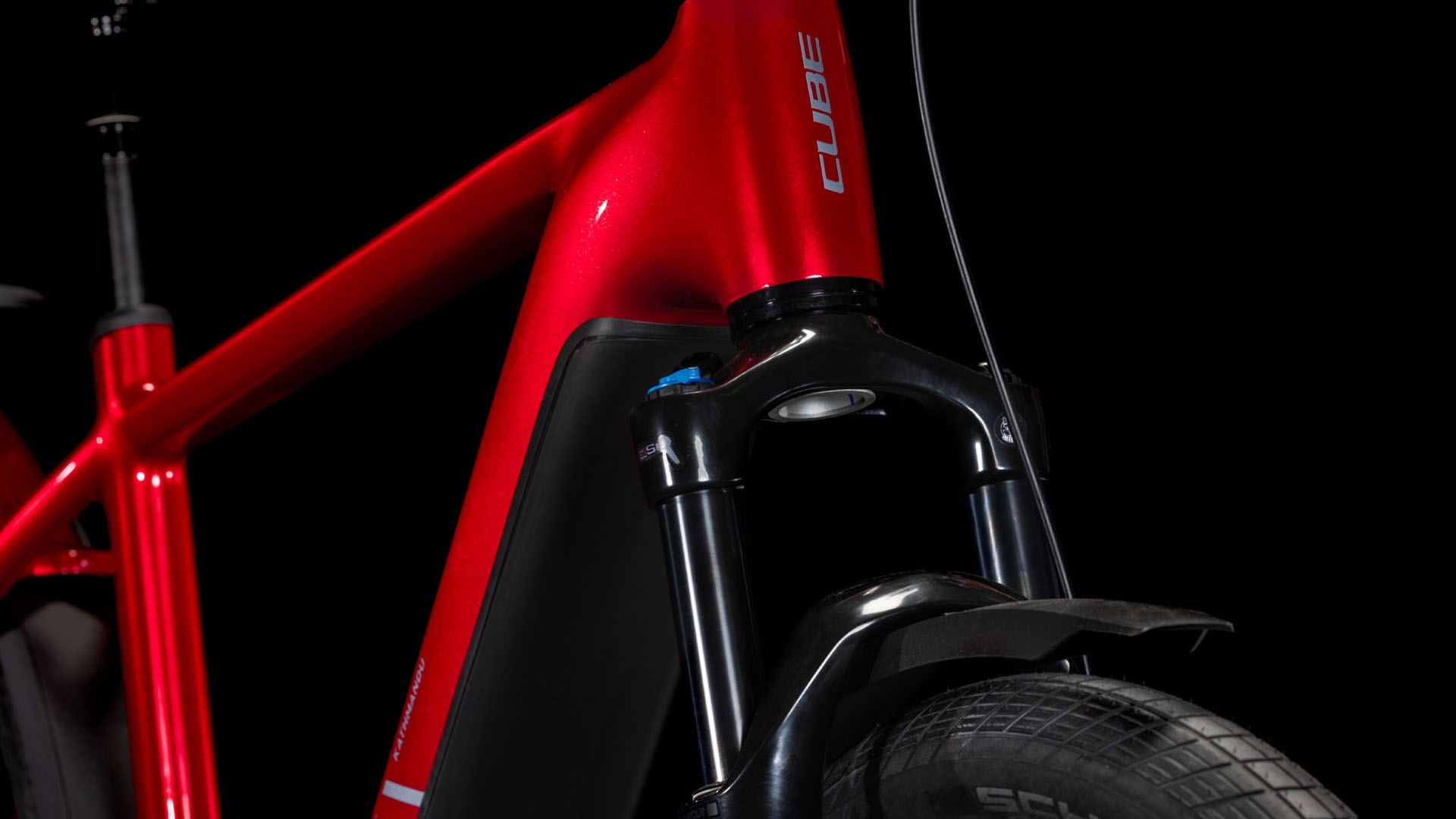 Cube Kathmandu Hybrid Comfort Pro 800 electricred´n´red Batteriebetriebenes Fahrzeug (UN 3171) unterliegt nicht den Vorschriften des ADR