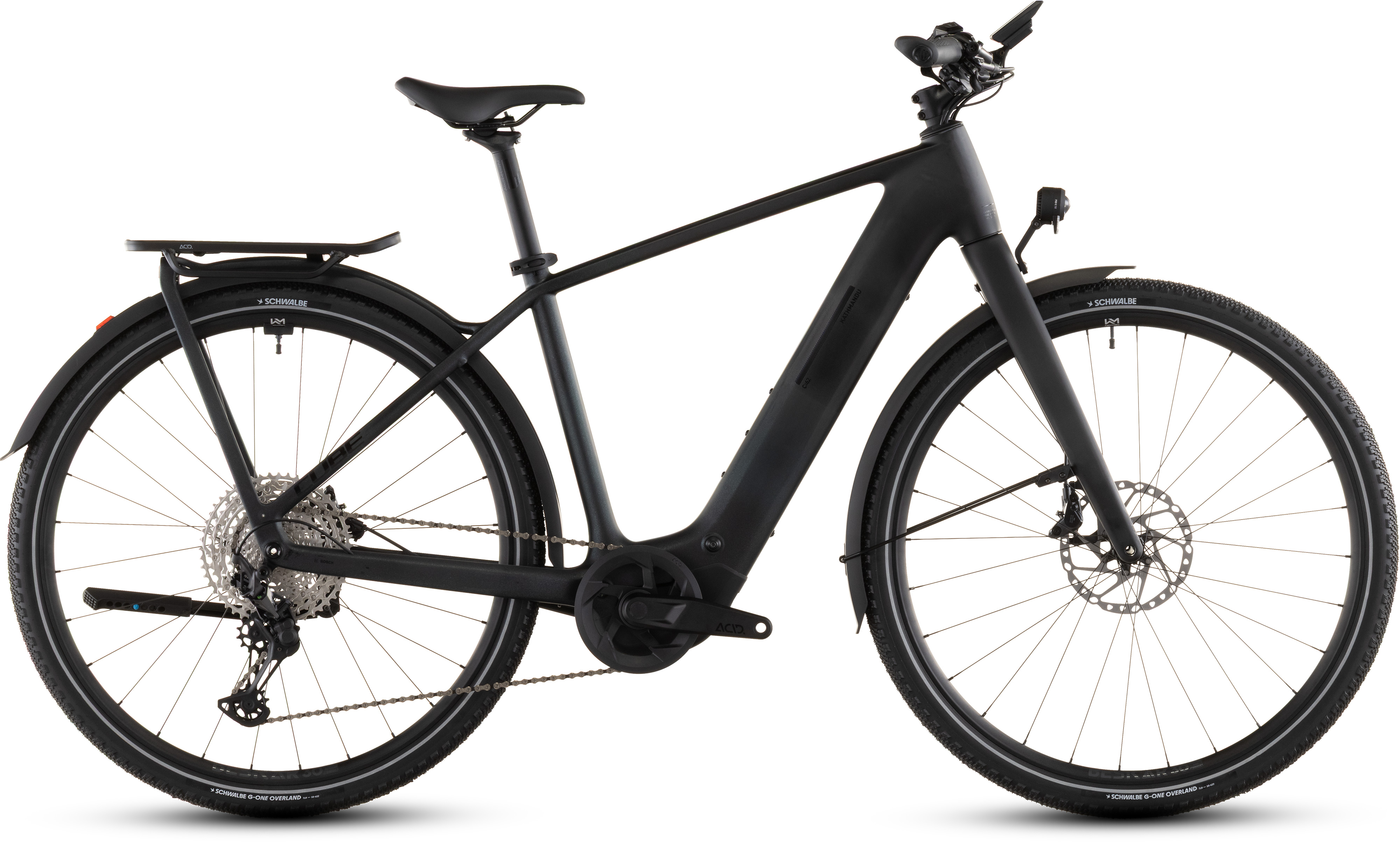 Cube Kathmandu Hybrid C:62 SLX 400X liquidblack´n´bluedust UN3556 Fahrzeug mit Antrieb durch Lithium-Ionen- Batterien. Transport nach SV 388 und 666 ADR.