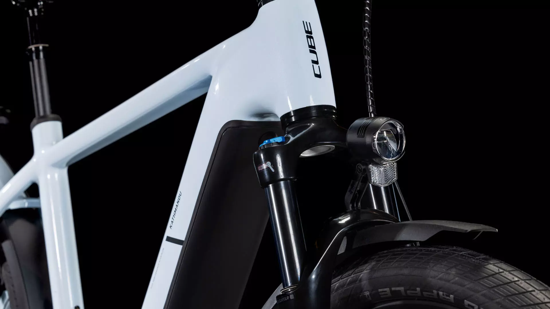 Cube Kathmandu Hybrid ONE 800 polarwhite´n´black 