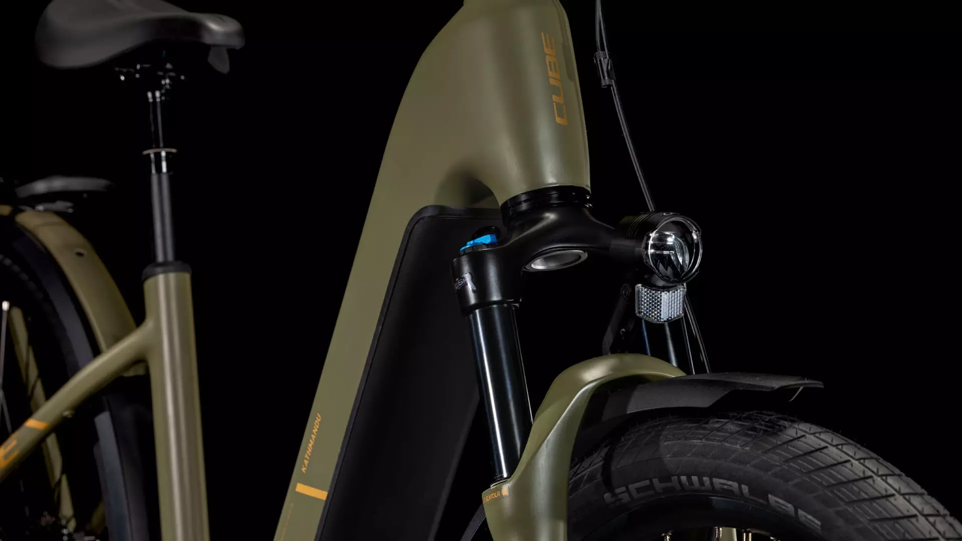 Cube Kathmandu Hybrid Pro 800 dustyolive´n´gold 