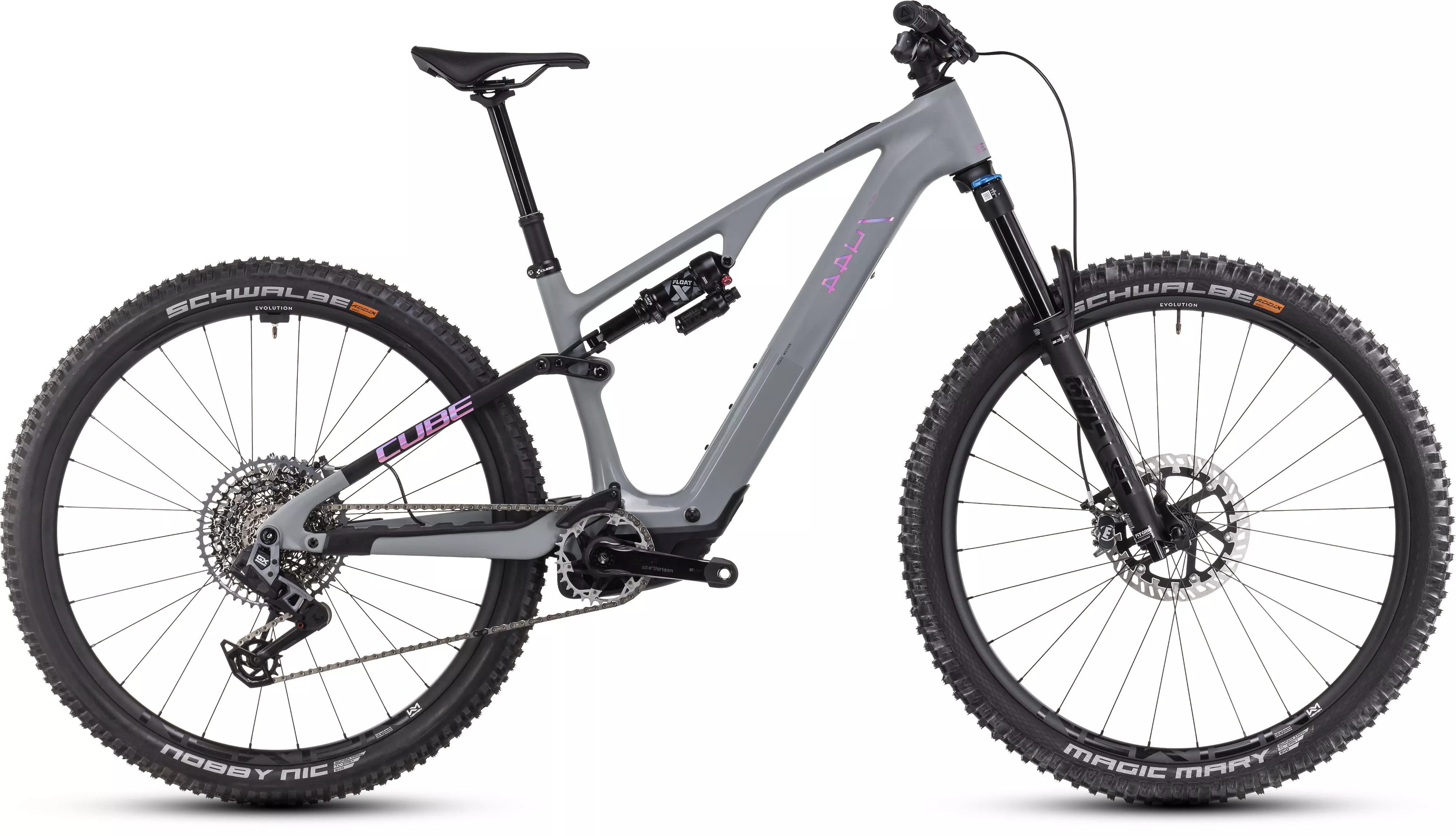 Cube AMS Hybrid ONE44 C:68X TM 400X 29 swampgrey´n´purplereflex 