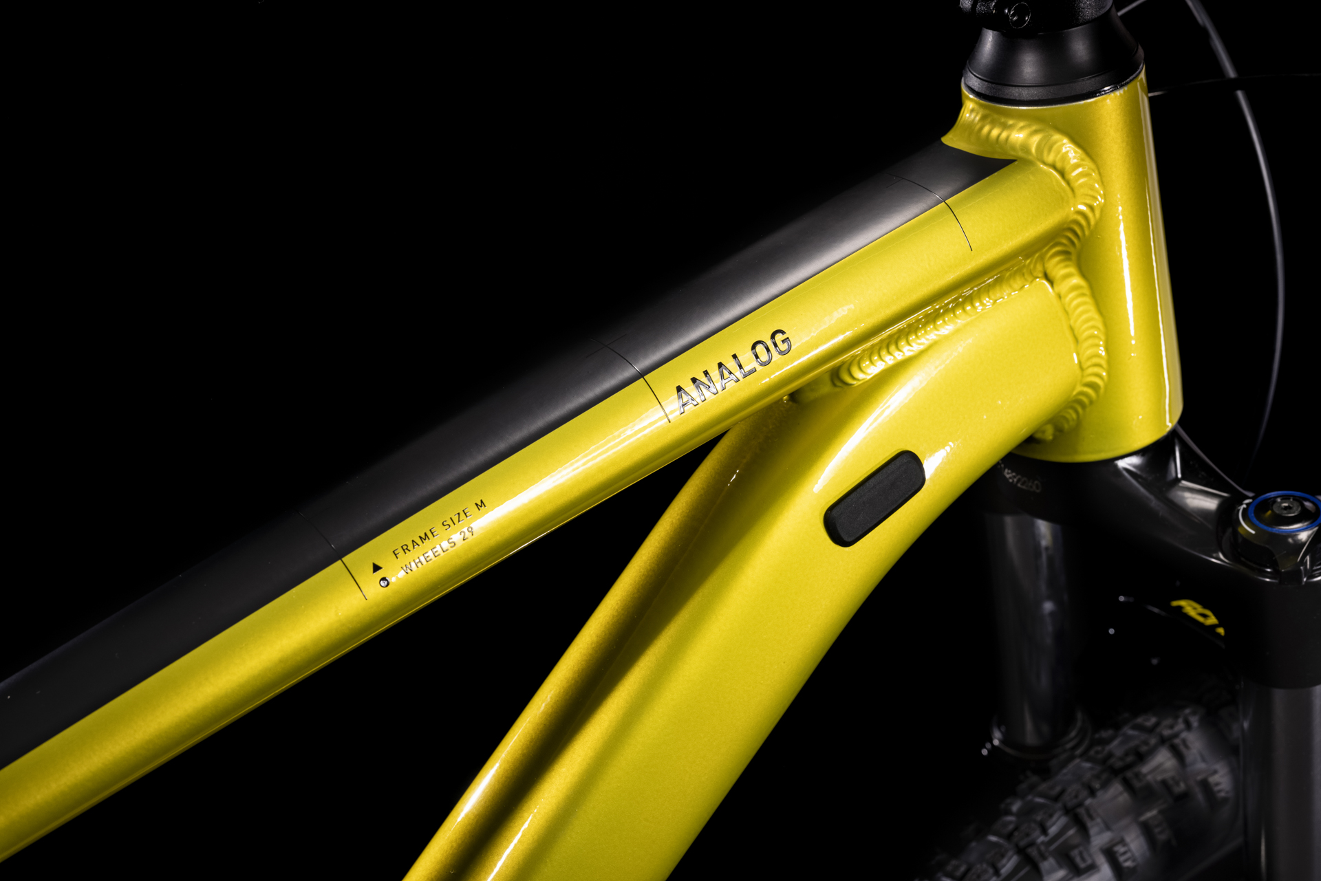 Cube Analog flashlime´n´black  