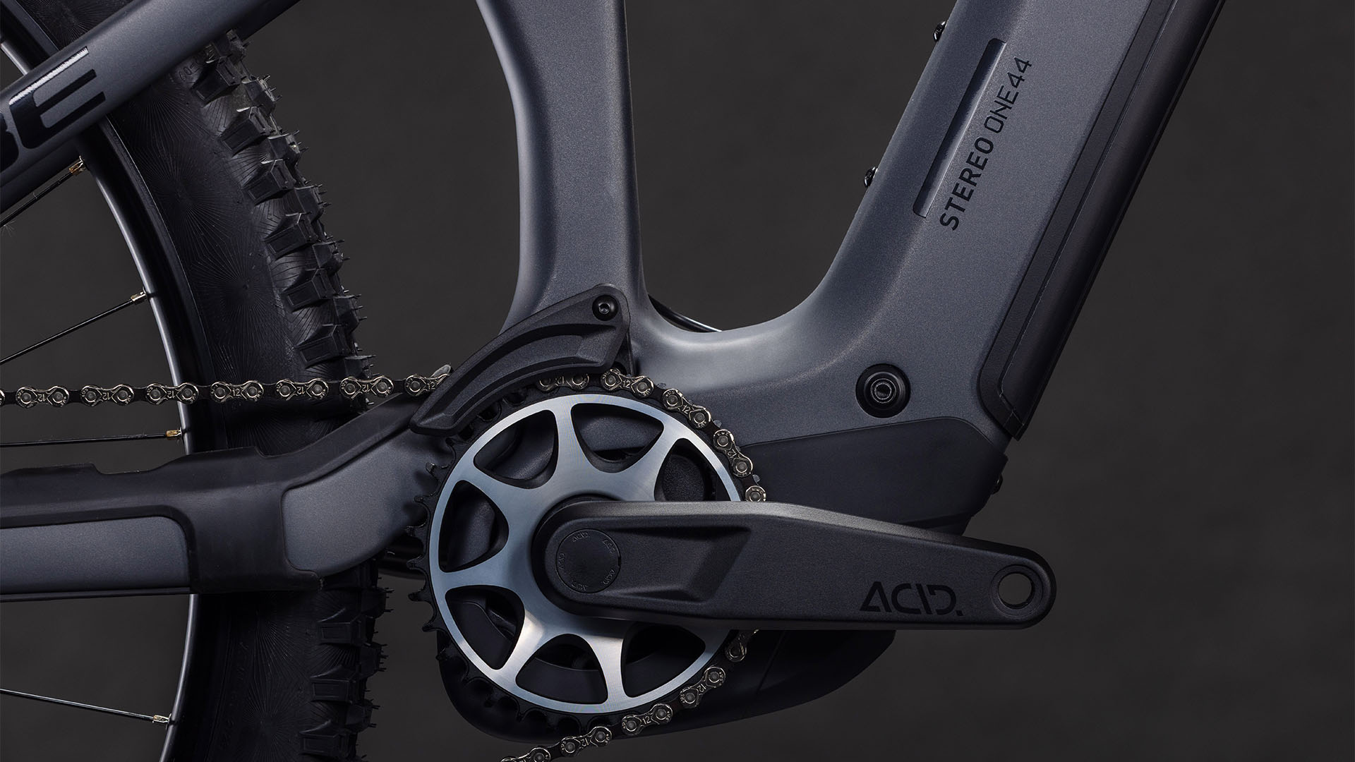 Cube Stereo Hybrid ONE44 HPC SLX 800 slabgrey´n´orange UN3556 Fahrzeug mit Antrieb durch Lithium-Ionen- Batterien. Transport nach SV 388 und 666 ADR.