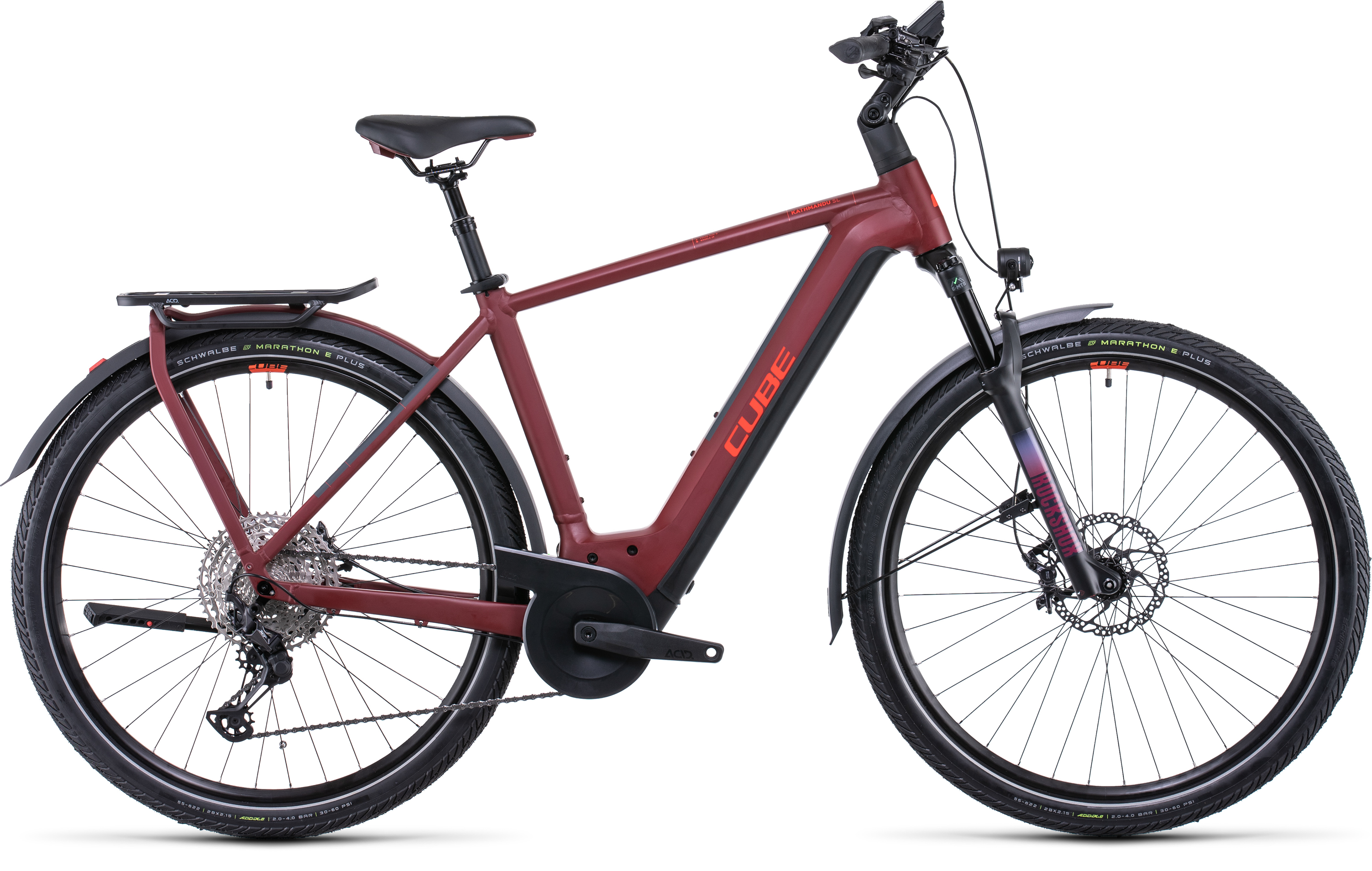 Cube Kathmandu Hybrid SL 750 darkred´n´red 