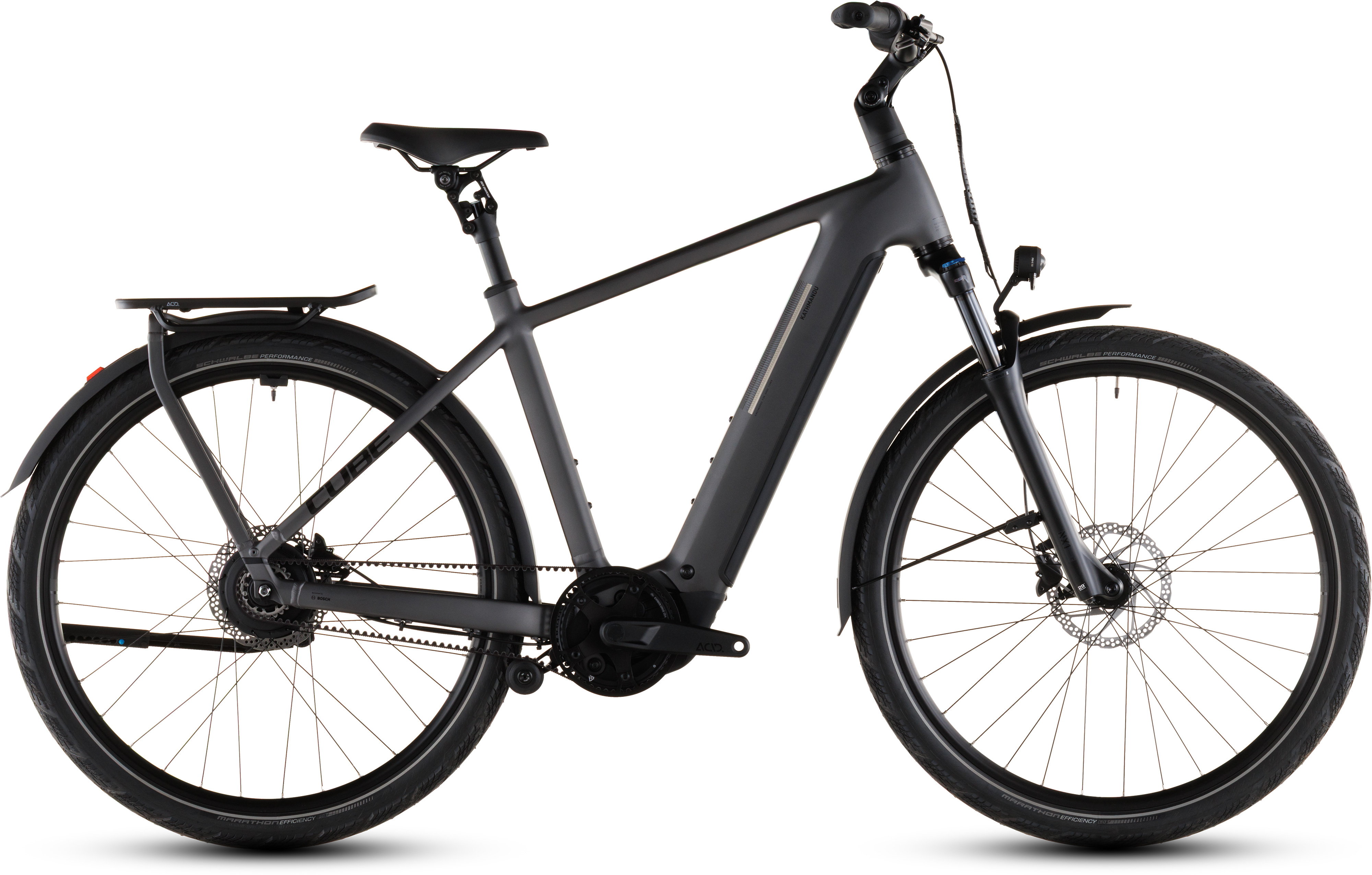 Cube Kathmandu Hybrid Comfort Pro 800 slabgrey´n´black UN3556 Fahrzeug mit Antrieb durch Lithium-Ionen- Batterien. Transport nach SV 388 und 666 ADR.