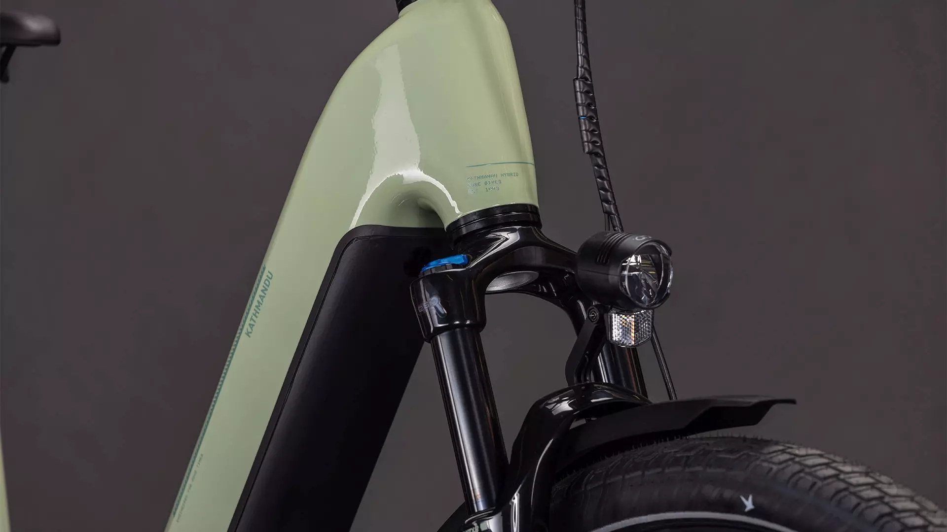 Cube Kathmandu Hybrid ONE 800 pea´n´green UN3556 Fahrzeug mit Antrieb durch Lithium-Ionen- Batterien. Transport nach SV 388 und 666 ADR.