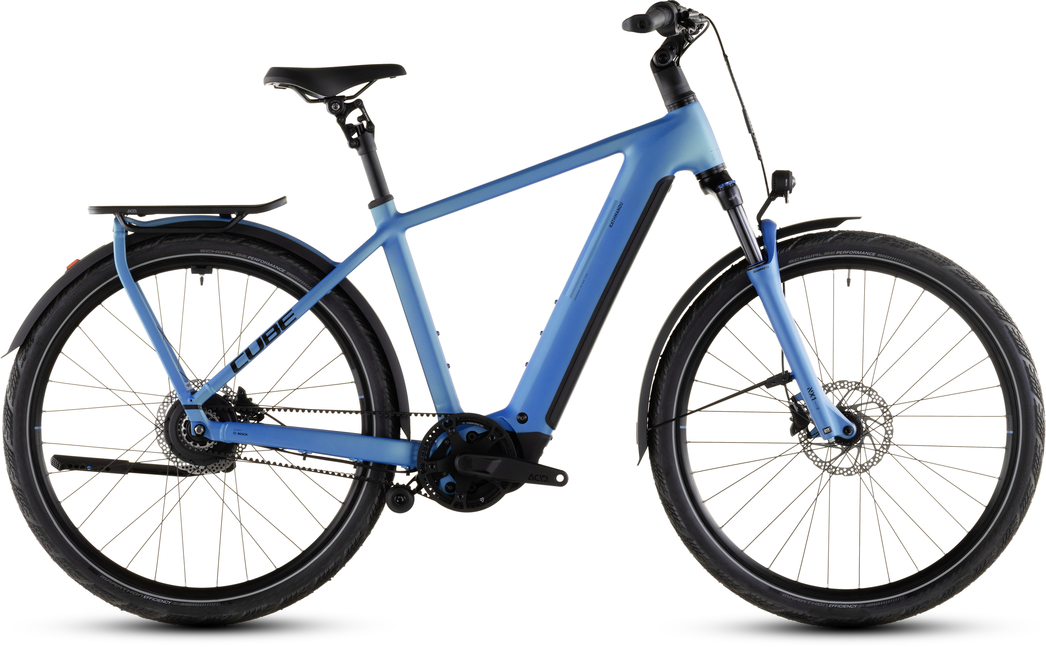 Cube Kathmandu Hybrid Comfort Pro 800 azure´n´black UN3556 Fahrzeug mit Antrieb durch Lithium-Ionen- Batterien. Transport nach SV 388 und 666 ADR.
