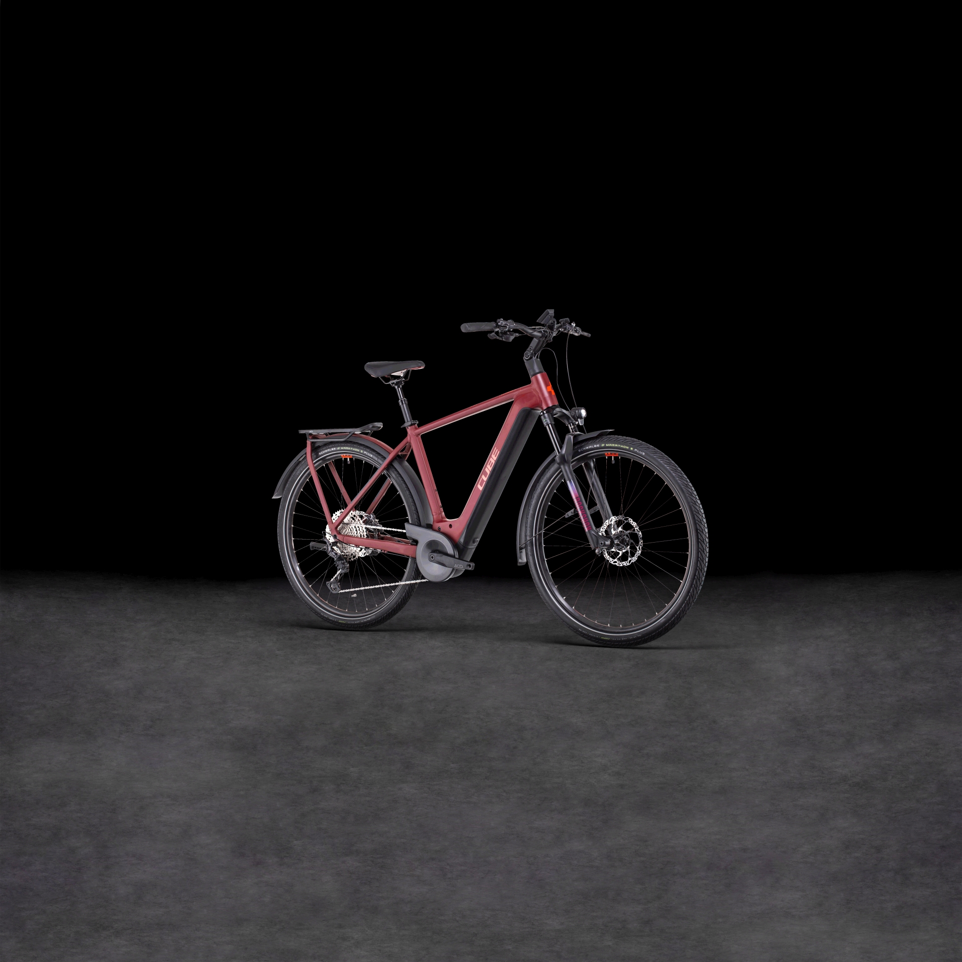 Cube Kathmandu Hybrid SL 750 darkred´n´red 