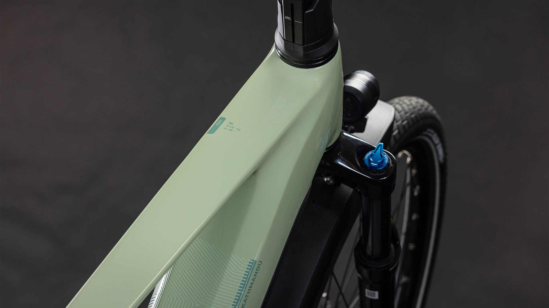 Cube Kathmandu Hybrid ONE 800 pea´n´green UN3556 Fahrzeug mit Antrieb durch Lithium-Ionen- Batterien. Transport nach SV 388 und 666 ADR.