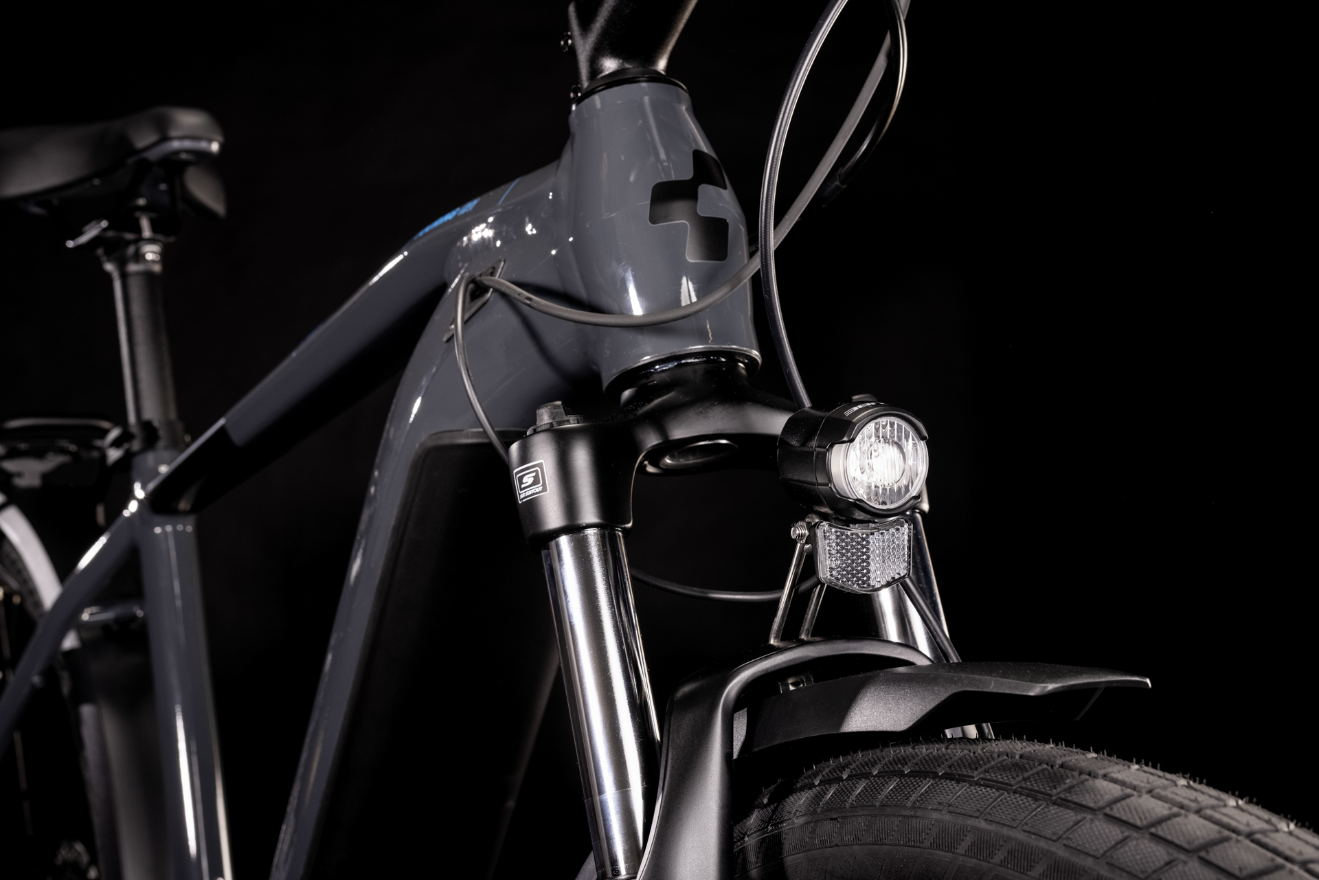 Cube Touring Hybrid ONE 400 grey´n´blue 