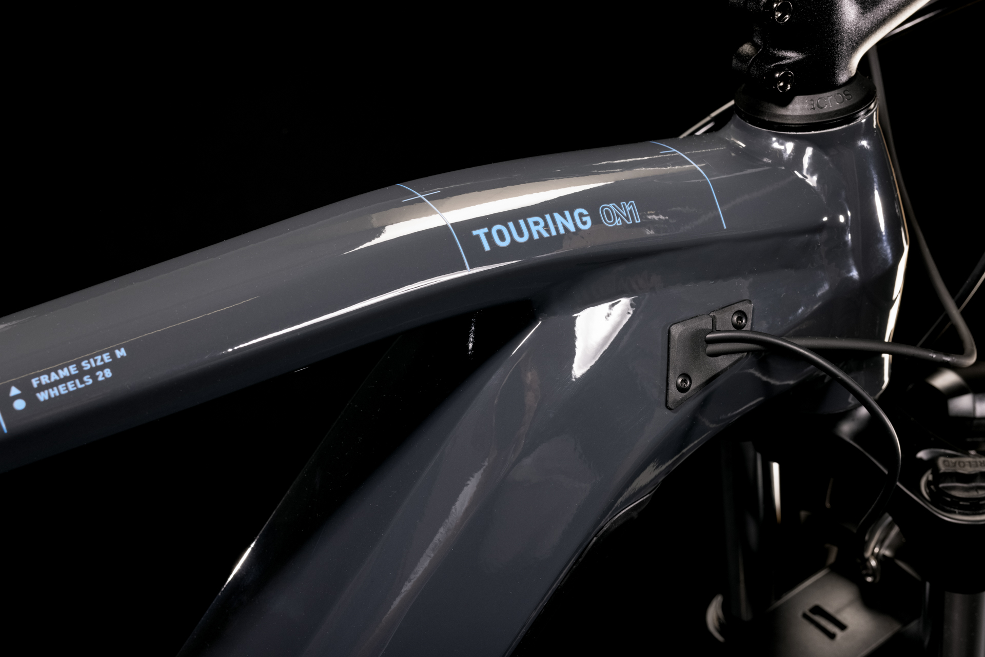 Cube Touring Hybrid ONE 400 grey´n´blue 