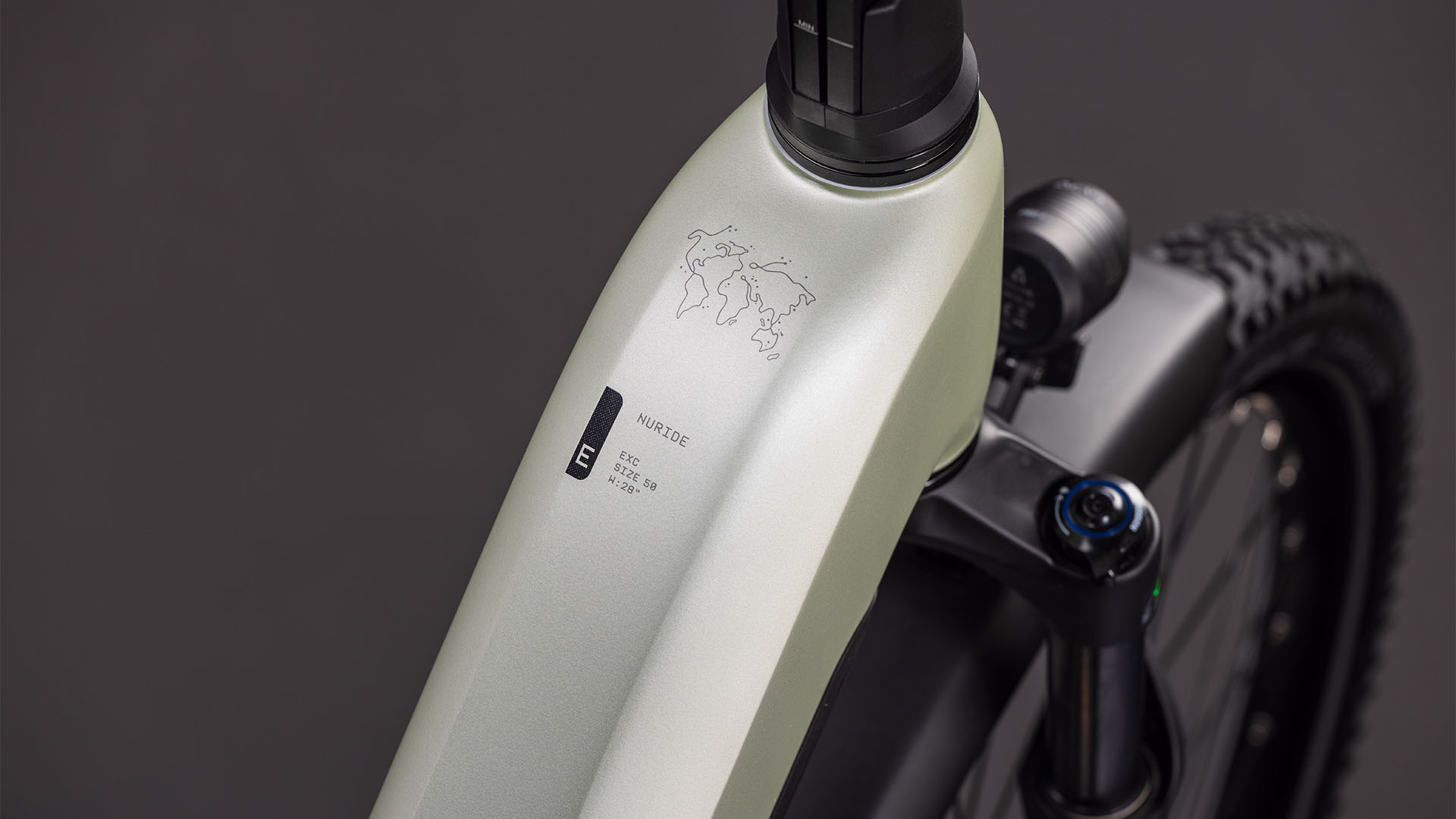 Cube Nuride Hybrid EXC 800 lemongrass´n´reflex UN3556 Fahrzeug mit Antrieb durch Lithium-Ionen- Batterien. Transport nach SV 388 und 666 ADR.