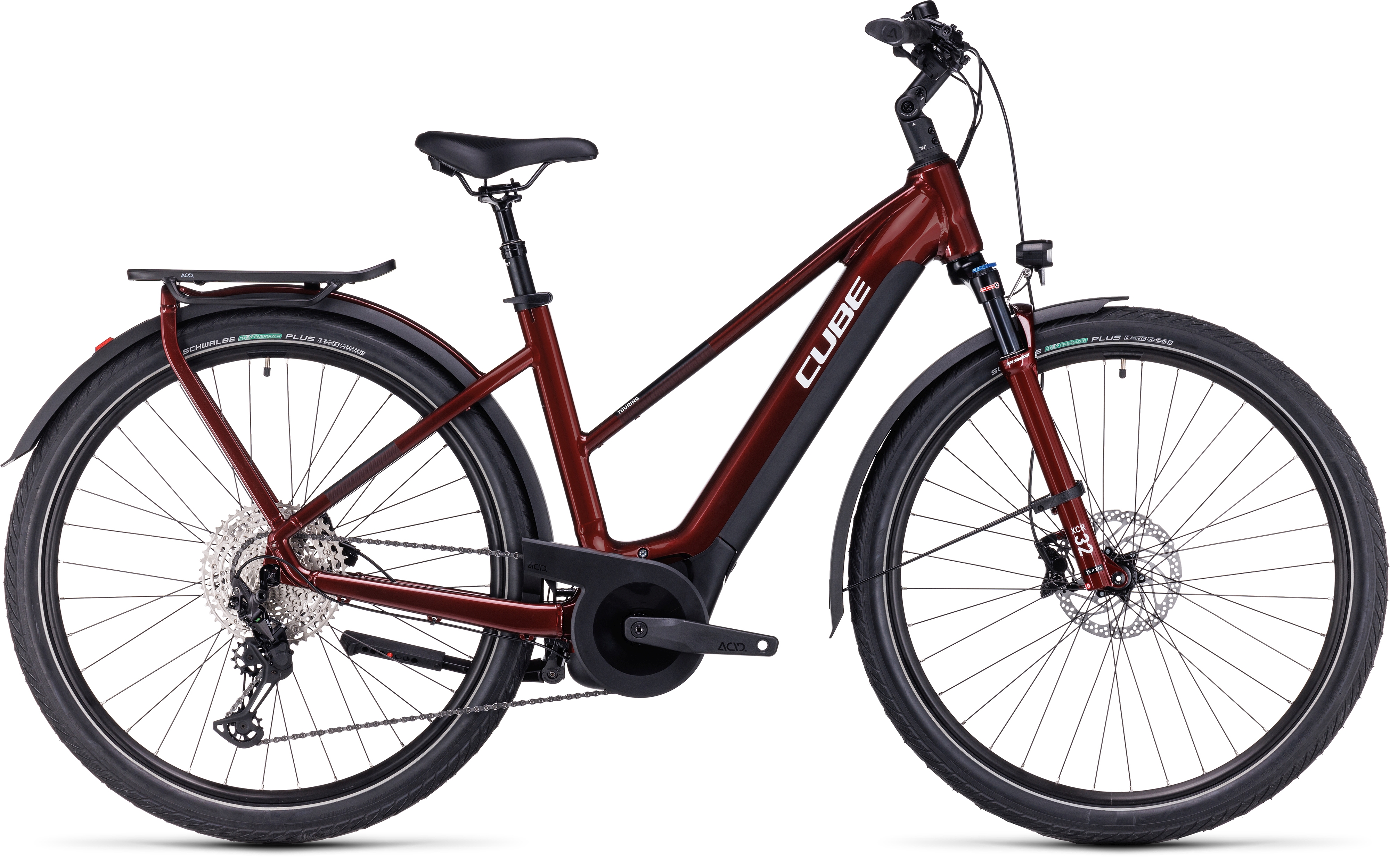 Cube Touring Hybrid EXC 625 red´n´white 