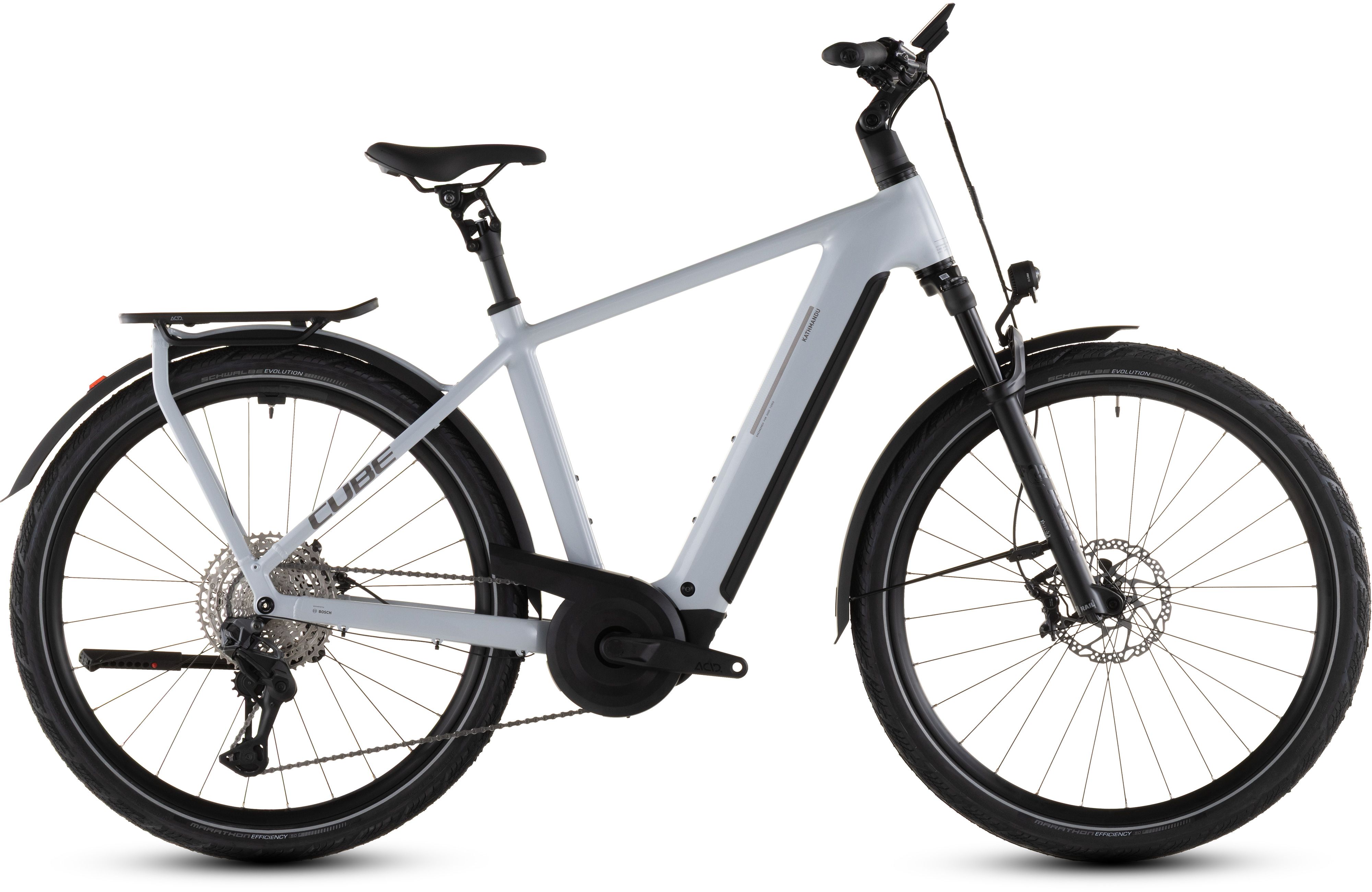 Cube Kathmandu Hybrid SLX 800 foggrey´n´grey UN3556 Fahrzeug mit Antrieb durch Lithium-Ionen- Batterien. Transport nach SV 388 und 666 ADR.