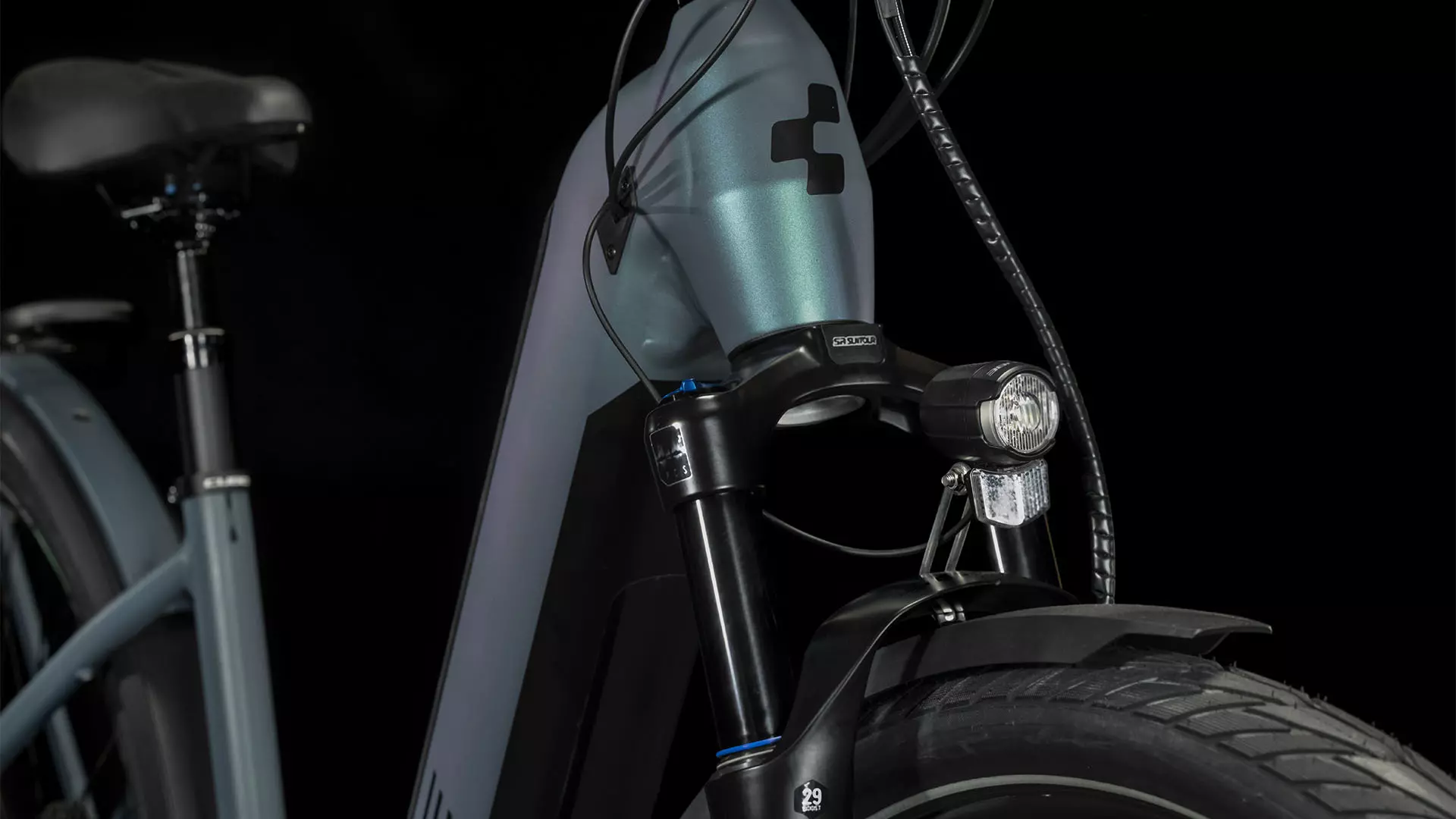 Cube Kathmandu Hybrid ABS 750 smaragdgrey´n´blue 