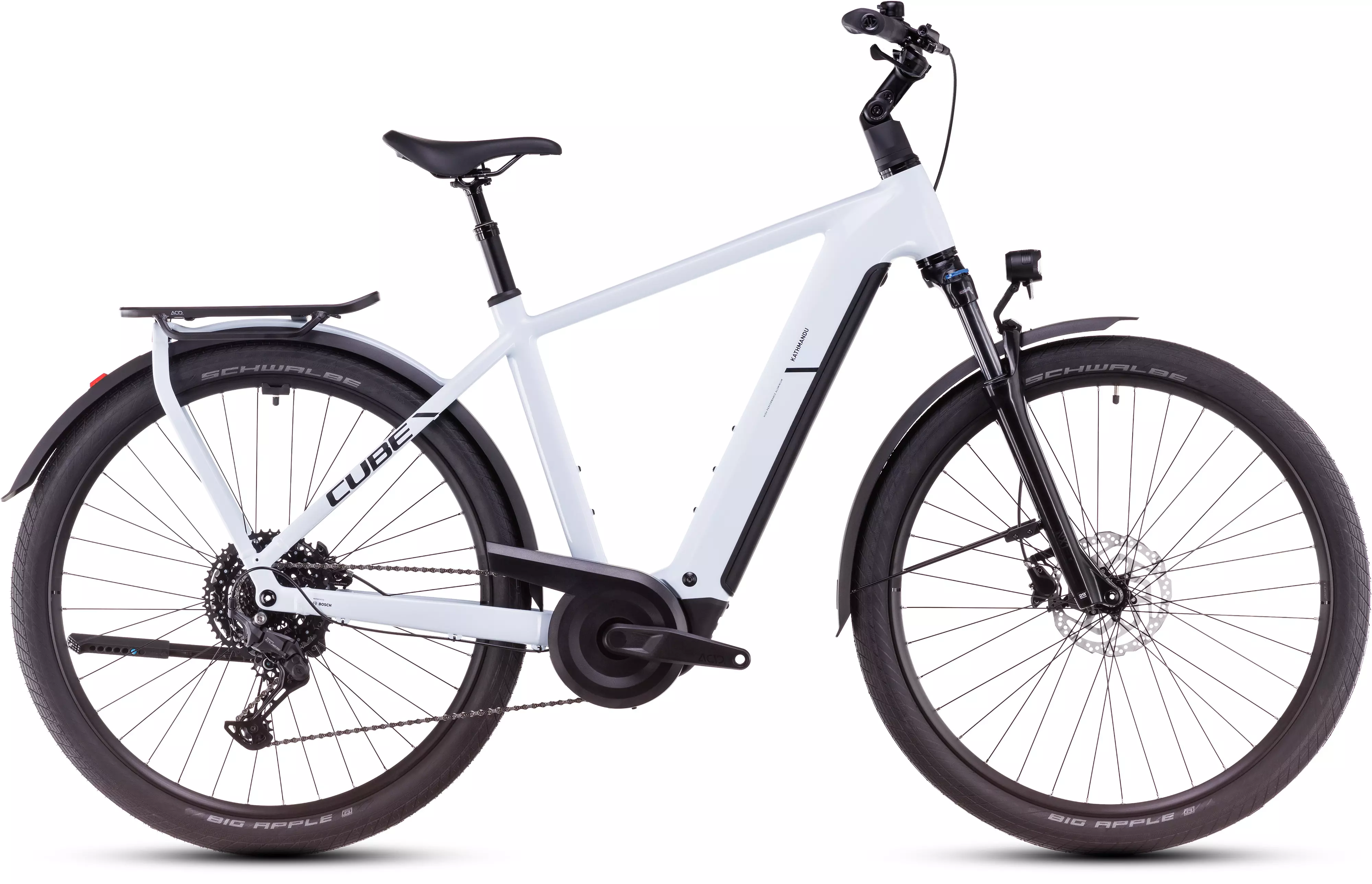 Cube Kathmandu Hybrid ONE 800 polarwhite´n´black 