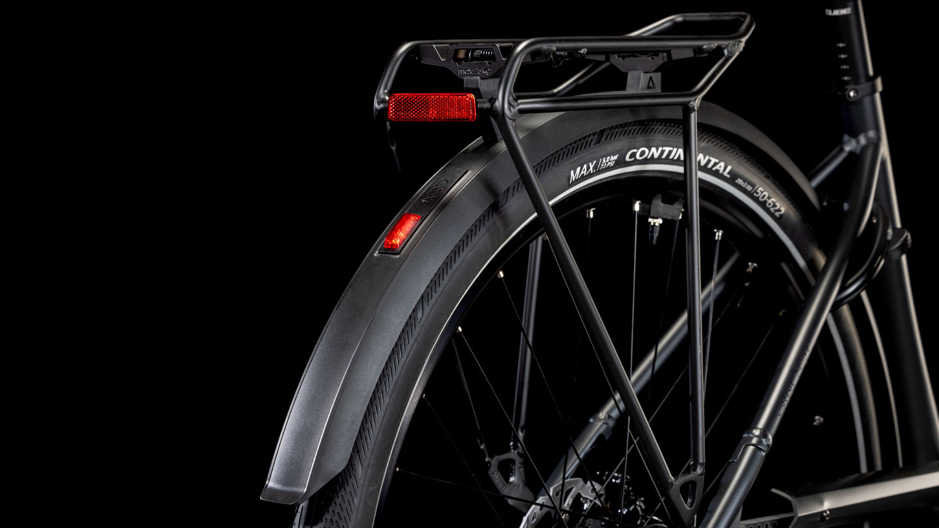 Cube Supreme RT Hybrid Deluxe EX 625 metalblack´n´glossy 