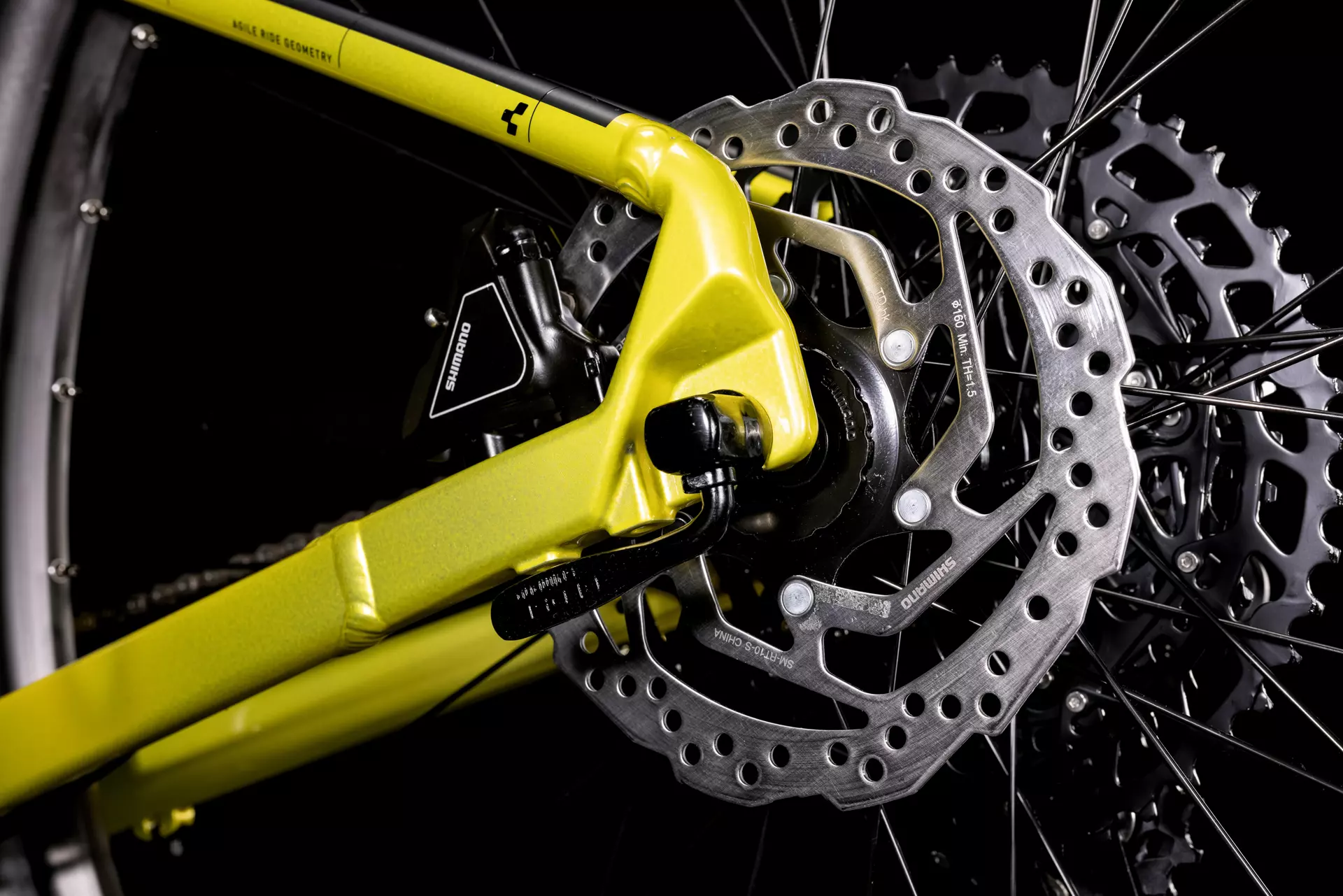 Cube Analog flashlime´n´black  