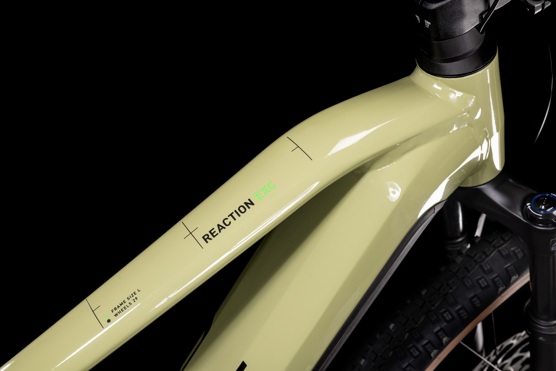 Cube Reaction Hybrid EXC 750 29 green´n´flashgreen 