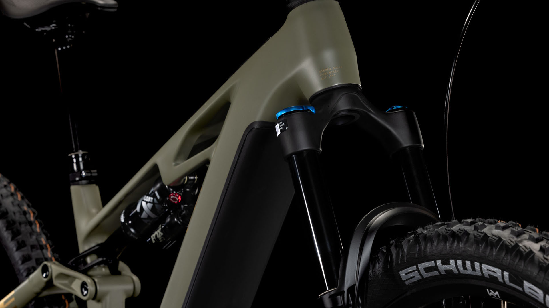 Cube Stereo Hybrid ONE44 HPC TM 800 dustyolive´n´gold 