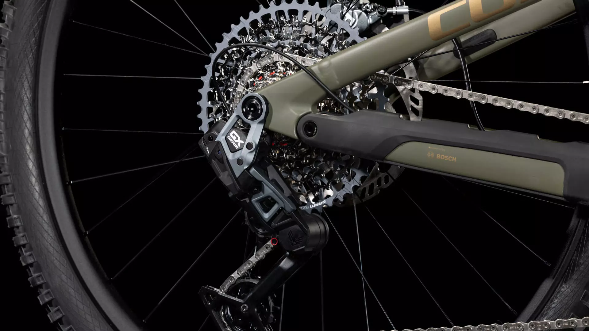 Cube Stereo Hybrid ONE44 HPC TM 800 dustyolive´n´gold 