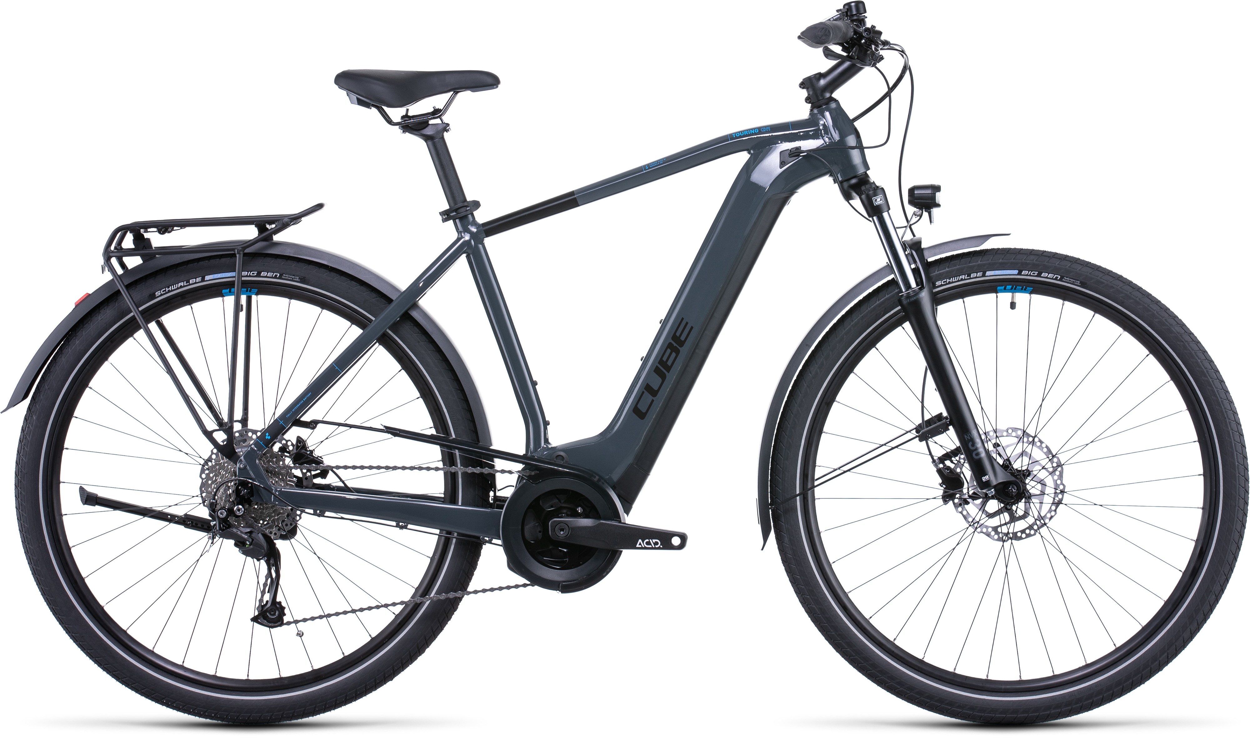 Cube Touring Hybrid ONE 400 grey´n´blue 